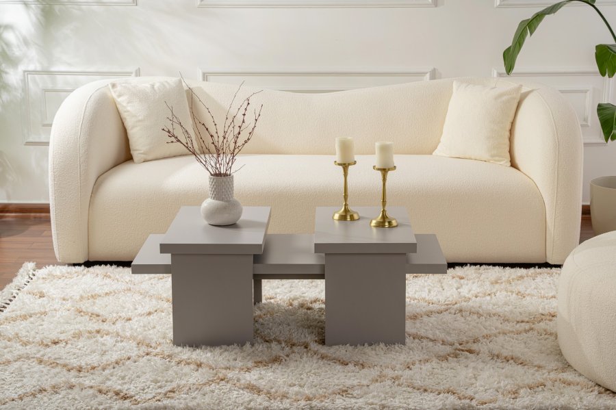 NORDVÄRK Sanctuary sofabord - gr melamin (st med 3)