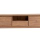 NORDVÄRK Vanguard TV-bord, m. 3 lger og 1 rum - Atlantic Pine melamin (160x29,5)