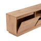NORDVÄRK Vanguard TV-bord, m. 3 lger og 1 rum - Atlantic Pine melamin (160x29,5)