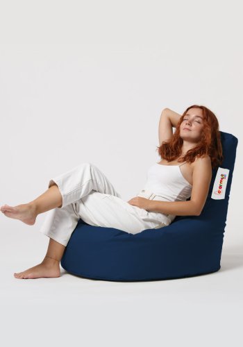 NORDVÄRK Lina udendrs skkestol - mrkebl polyester