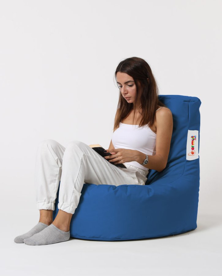 NORDVÄRK Lina udendrs skkestol - bl polyester