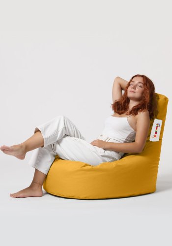 NORDVÄRK Lina udendrs skkestol - gul polyester