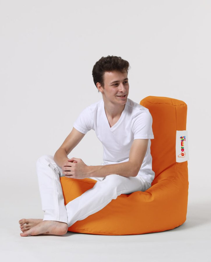 NORDVÄRK Lina udendrs skkestol - orange polyester