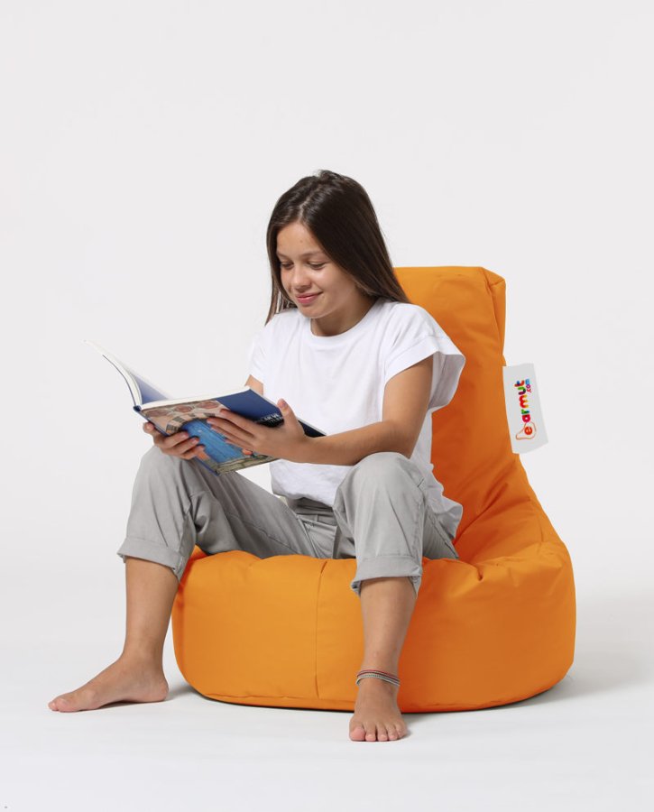 NORDVÄRK Lina udendrs skkestol - orange polyester