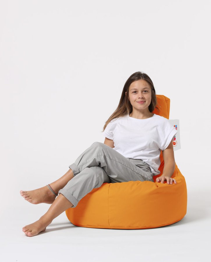 NORDVÄRK Lina udendrs skkestol - orange polyester