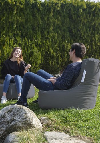 NORDVÄRK Eva Sport udendrs skkestol - rgfarvet polyester