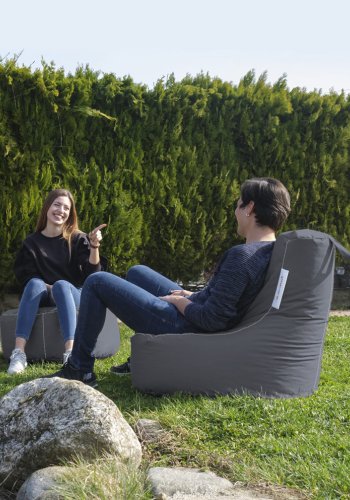 NORDVÄRK Eva Sport udendrs skkestol - rgfarvet polyester