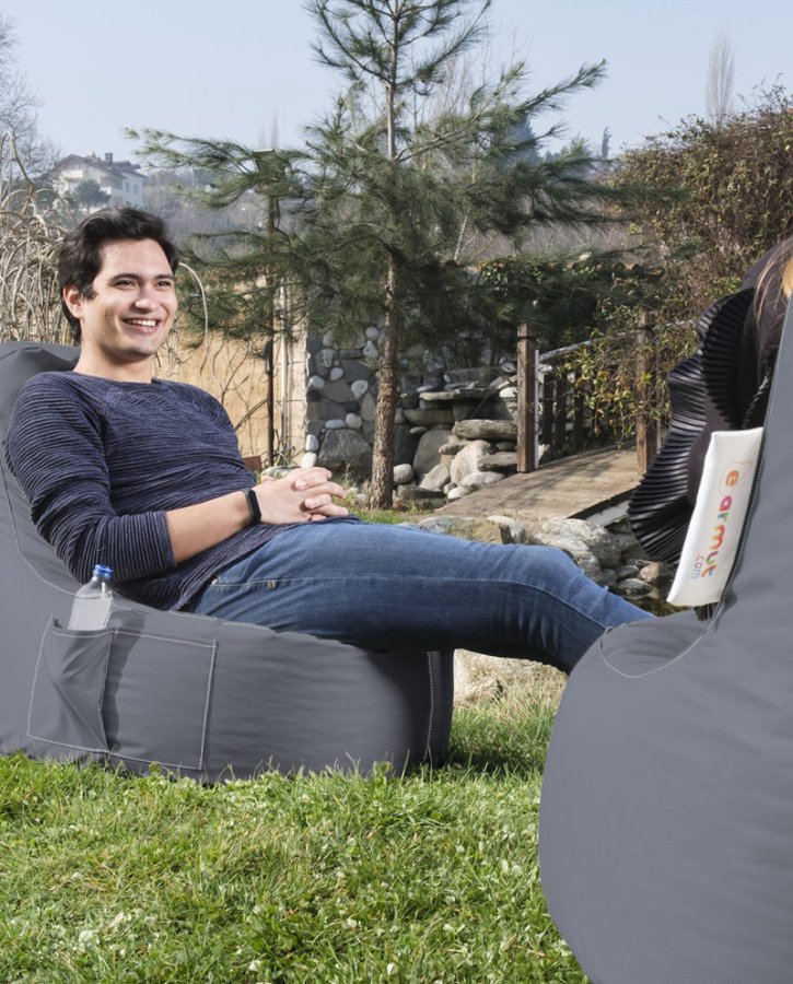 NORDVÄRK Eva Sport udendrs skkestol - rgfarvet polyester