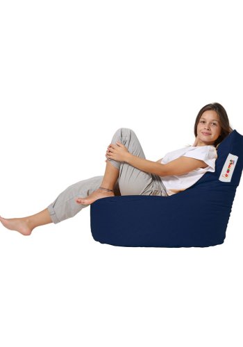 NORDVÄRK Baton udendrs skkestol - mrkebl polyester