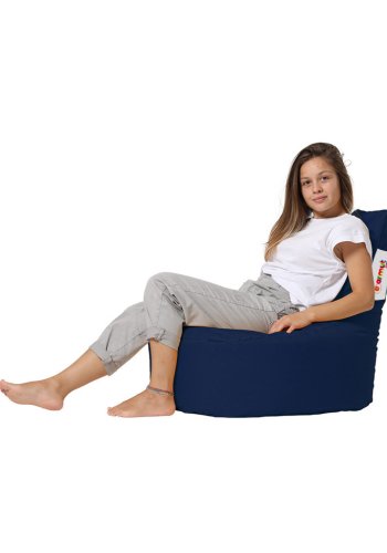 NORDVÄRK Baton udendrs skkestol - mrkebl polyester