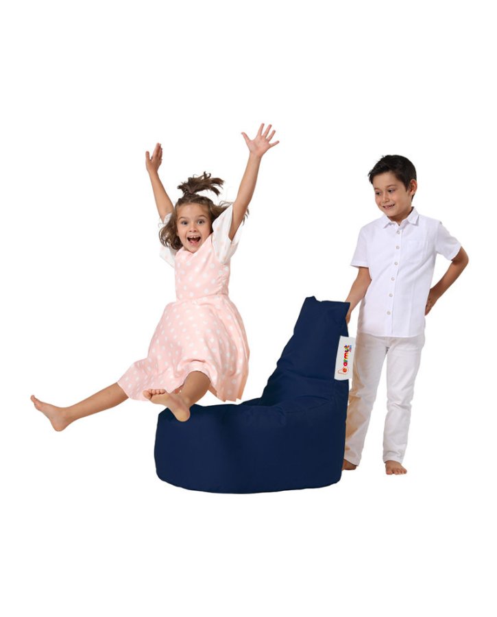 NORDVÄRK Baton udendrs skkestol - mrkebl polyester