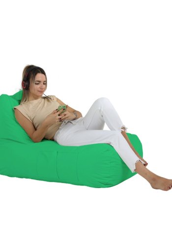 NORDVÄRK Trendy Comfort udendrs skkestol - grn polyester