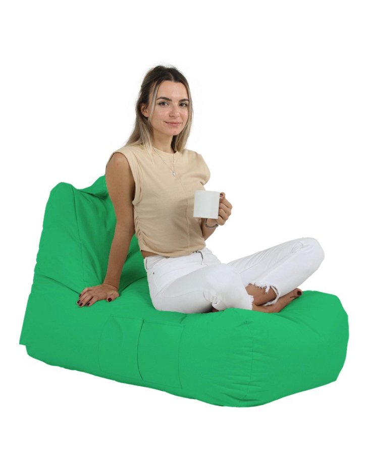 NORDVÄRK Trendy Comfort udendrs skkestol - grn polyester