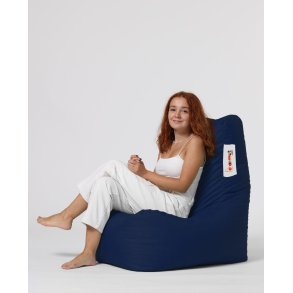 NORDVÄRK Diamant udendrs skkestol - mrkebl polyester