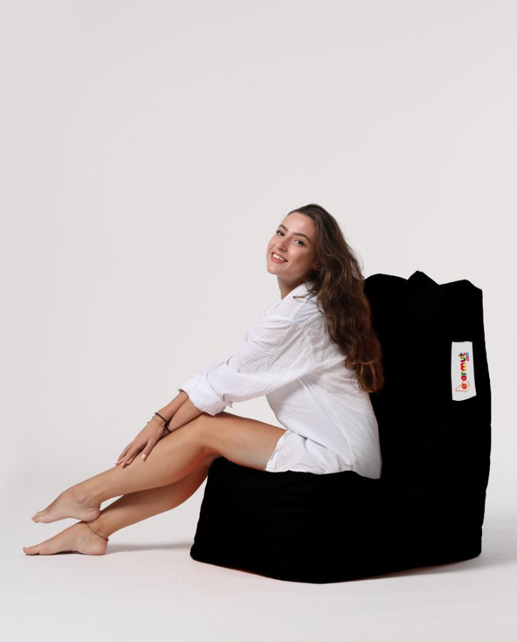 NORDVÄRK Diamond udendrs skkestol - sort polyester