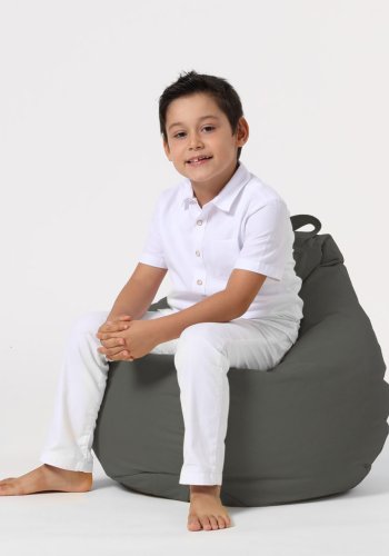 NORDVÄRK Premium Kids udendrs skkestol til brn - rgfarvet polyester