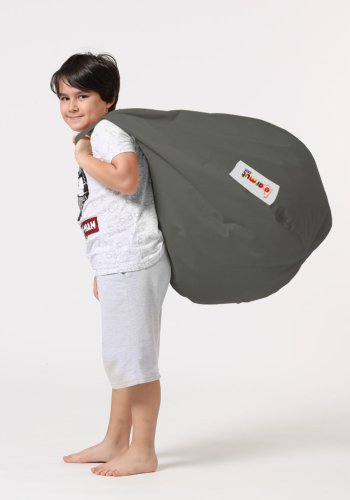 NORDVÄRK Premium Kids udendrs skkestol til brn - rgfarvet polyester