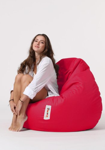 NORDVÄRK Premium XXL udendrs skkestol - rd polyester