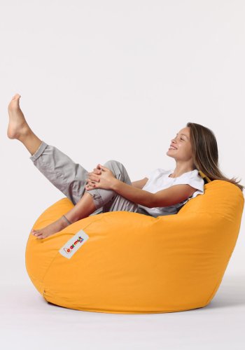 NORDVÄRK Premium XXL udendrs skkestol - gul polyester