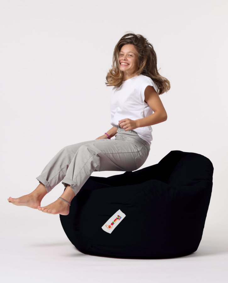 NORDVÄRK Premium XXL udendrs skkestol - sort polyester