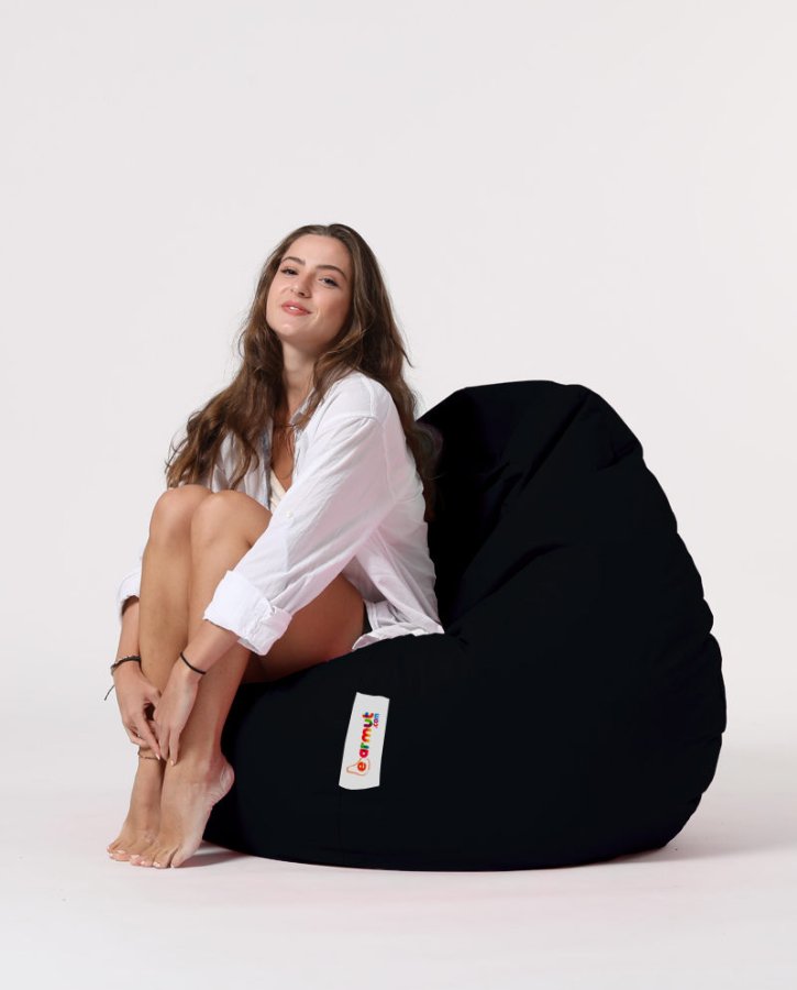 NORDVÄRK Premium XXL udendrs skkestol - sort polyester