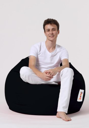 NORDVÄRK Premium XXL udendrs skkestol - sort polyester