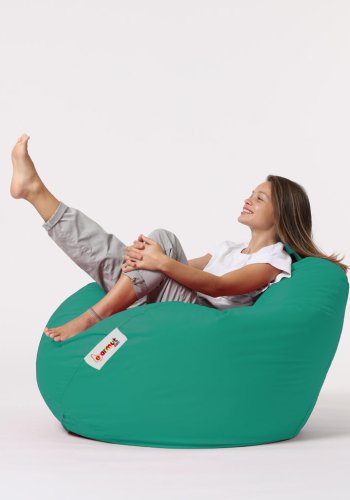 NORDVÄRK Premium XXL udendrs skkestol - turkis polyester