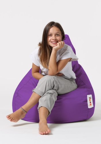 NORDVÄRK Drop L udendrs skkestol - lilla polyester