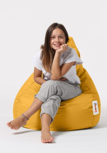 NORDVÄRK Drop L udendrs skkestol - gul polyester