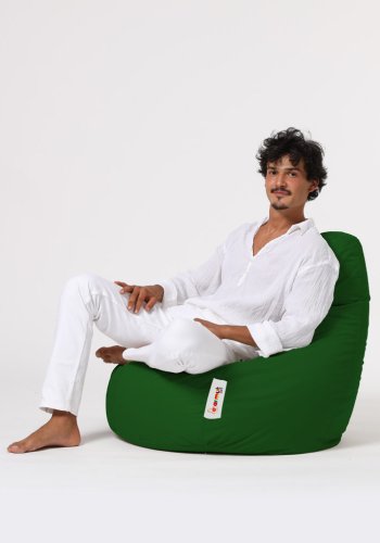 NORDVÄRK Drop L udendrs skkestol - grn polyester