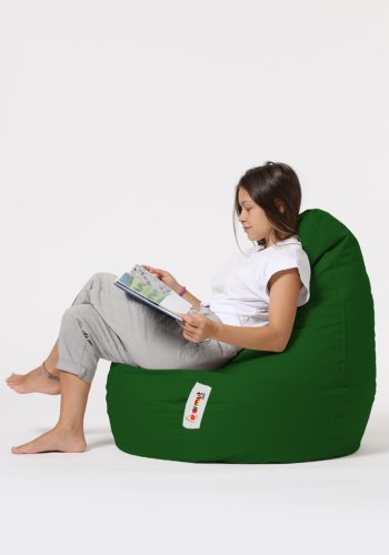 NORDVÄRK Drop L udendrs skkestol - grn polyester