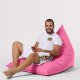 NORDVÄRK Pyramid Big Bed udendrs skkestol - pink polyester
