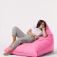 NORDVÄRK Pyramid Big Bed udendrs skkestol - pink polyester