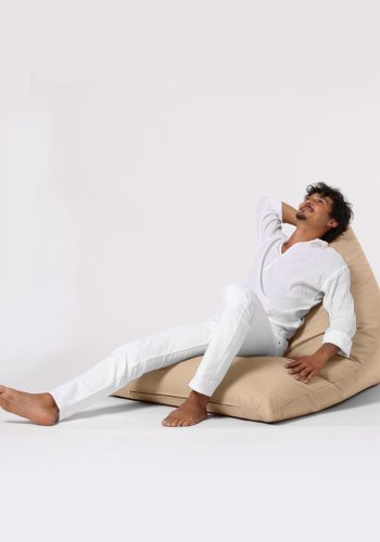 NORDVÄRK Pyramid udendrs skkestol, Large - mink polyester