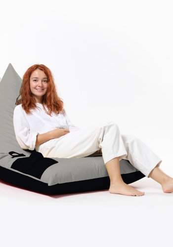 NORDVÄRK Pyramid udendrs skkestol, Large - rgfarvet og sort polyester