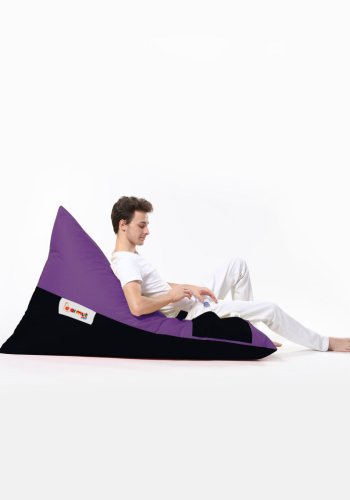 NORDVÄRK Pyramid udendrs skkestol, Large - lilla polyester