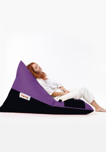 NORDVÄRK Pyramid udendrs skkestol, Large - lilla polyester