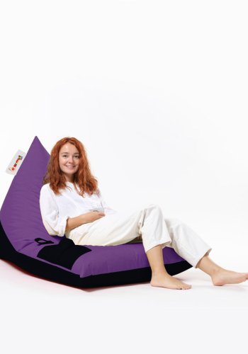 NORDVÄRK Pyramid udendrs skkestol, Large - lilla polyester