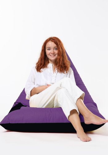 NORDVÄRK Pyramid udendrs skkestol, Large - lilla polyester