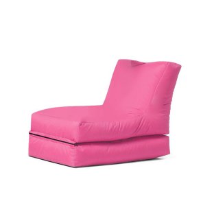 NORDVÄRK Siesta udendrs skkestol/liggestol, foldbar/forlngelse, rektangulr - pink polyester