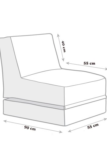 NORDVÄRK Siesta udendrs skkestol/liggestol, foldbar/forlngelse, rektangulr - pink polyester