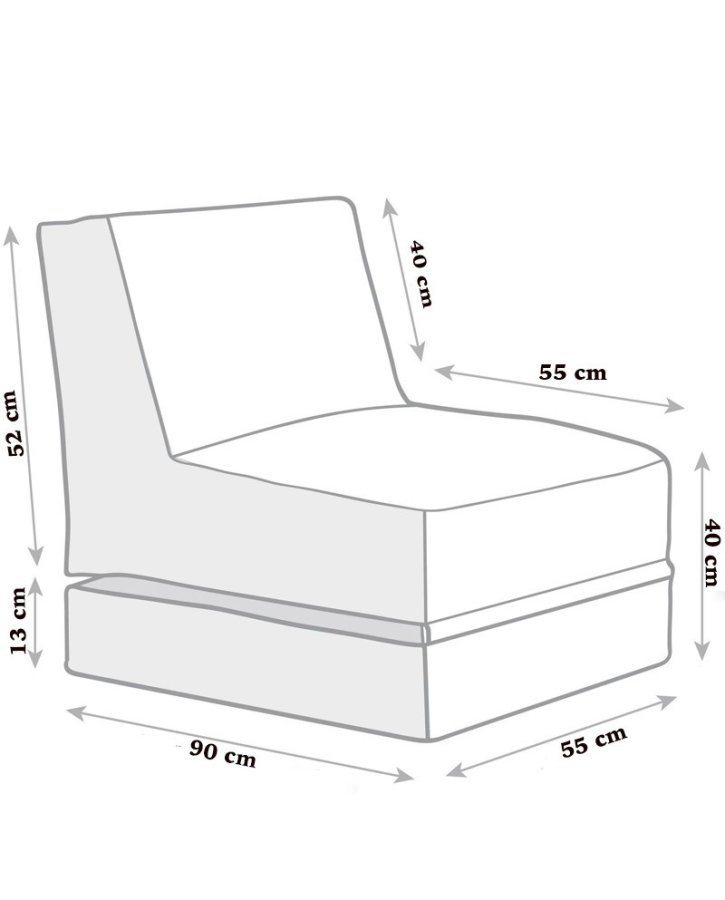 NORDVÄRK Siesta udendrs skkestol/liggestol, foldbar/forlngelse, rektangulr - pink polyester