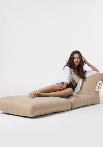 NORDVÄRK Siesta udendrs skkestol/liggestol, foldbar/forlngelse, rektangulr - mink polyester