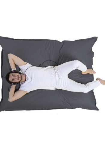 NORDVÄRK Kmpe udendrs skkestol, rektangulr - rgfarvet polyester (140x180)