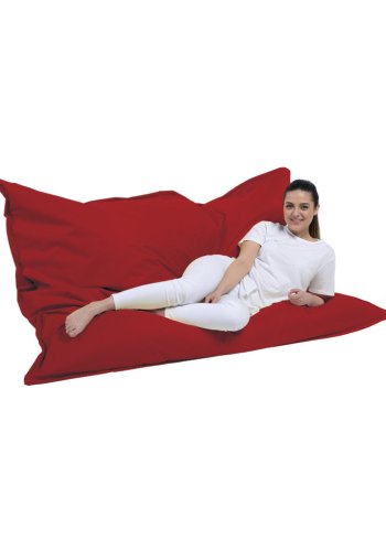 NORDVÄRK Kmpe udendrs skkestol, rektangulr - rd polyester (140x180)