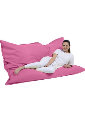 NORDVÄRK Giant udendrs pude skkestol - pink polyester (140x180)