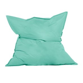 NORDVÄRK Kmpe udendrs skkestol, rektangulr - turkis polyester (140x180)