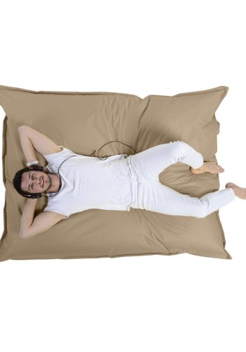 NORDVÄRK Kmpe udendrs skkestol, rektangulr - mink polyester (140x180)