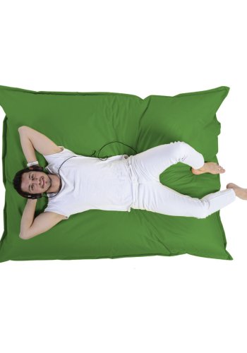 NORDVÄRK Kmpe udendrs skkestol, rektangulr - grn polyester (140x180)