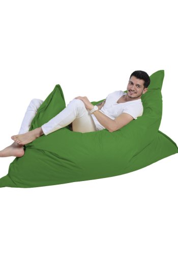 NORDVÄRK Kmpe udendrs skkestol, rektangulr - grn polyester (140x180)